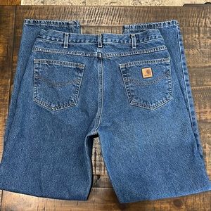 Carhartt Jeans, Relaxed fit Jeans, Medium Wash, Worn once, EUC 36x34